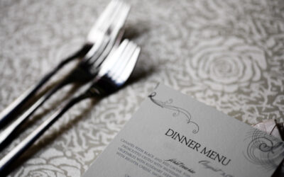 Comment choisir la carte de menu de votre mariage ?